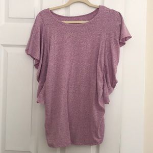 Extra small light purple maternity top